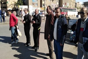 إزالة إشغالات بشارع 9 ،سوق عشوائي بالمقطم خلال حملة مكبرة