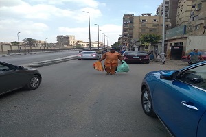متابعة الاعمال اليومية بالحي