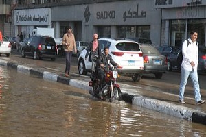 إغلاق مصدر المياه بكورنيش النيل في حي التبين و انتهاء أعمال الشفط