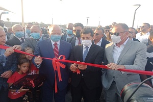 Minister of Sports, Cairo Governor witness Ahly Club Garage inauguration 