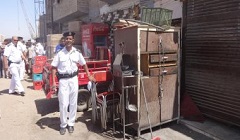 حملات مكبره لرفع الاشغالات من شوارع وميادين الحي