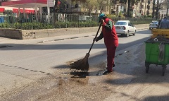 متابعة الاعمال اليومية بنطاق الحي 