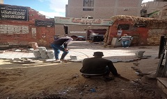 أعمال إعادة الشئ لأصله بمنطقة الدرب الأحمر 