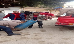 حملة لرفع الاشغالات لتحقيق الانضباط والسيولة المرورية بشوارع الحي