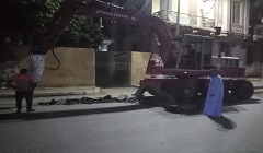 متابعة أعمال إحلال وتجديد شبكة مياه الشرب 