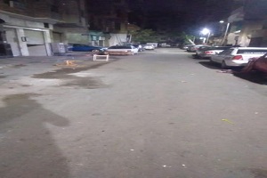 أعمال نظافة بالحي