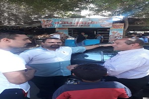 متابعة الاعمال اليومية بالحي 