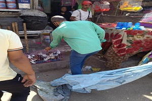 حمله لمنع إقامة سوق الحمام بالسيدة عائشة