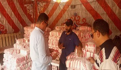 حملة تفتيشية على المحلات بنطاق الحى 