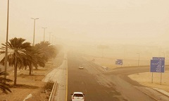 الأرصاد تُحذر من رياح مثيرة للرمال وأمطار على بعض المناطق