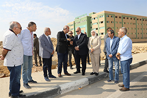 Cairo Gov. inspects southern Cairo development projects 