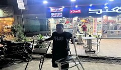 رفع جميع الاشغالات ومخالفات المحلات بشوارع الحي
