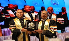 محافظ القاهرة يشهد حفل تخرج طلبة الدراسات العليا بالأكاديمية العربية