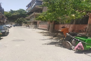 متابعة الاعمال اليومية بالحي 