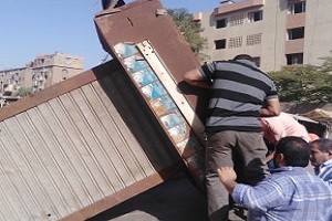 حمله مكبره لرفع جميع الاشغالات بالحي