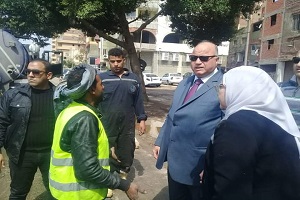 لليوم الثالث للأمطار محافظ القاهرة يتفقد مناطق القاهرة الأربعة