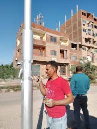 حملة لرفع كفاءة الإنارة بحي التبين