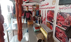 متابعة معارض ومنافذ المواطن أولا" لبيع اللحوم الطازجة