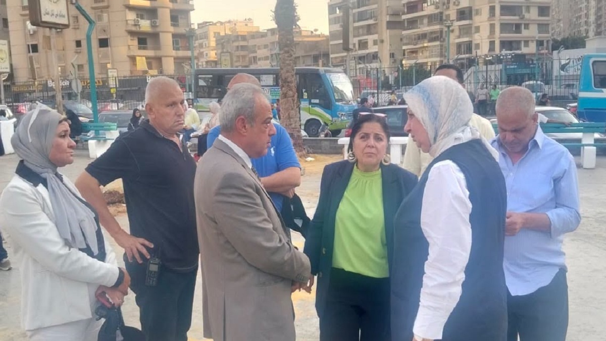 رفع كفاءة ميدان الألف مسكن بكافة تجهيزاتة