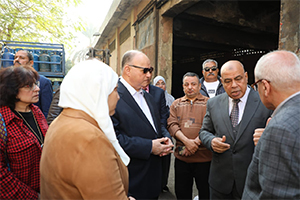 Cairo Governor visits Ain El-Serra Gas Cylinder Warehouse 
