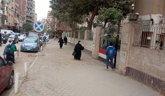 استعادة المظهر الحضاري لشوارع الحي  