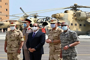 Sisi tells Egypt’s air force to prepare for missions outside borders if necessary