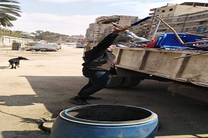 حملة مكبرة لرفع الإشغالات بالحي