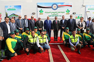 Petroleum min., Cairo Gov. inaugurate  Cargas integrated gas station 