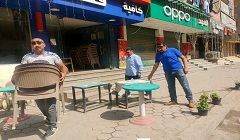 رفع الاشغالات والباعة الجائلين بشارع الكمال 