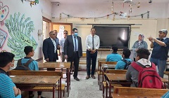  المرور على لجان الثانوى العام بنطاق الحي 
