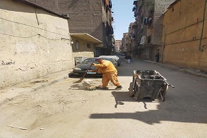 الاستمرار في رفع كفاءة الشارع بالحي 