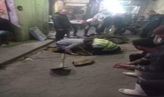 إصلاح ماسورة مياه بالدرب الأحمر 