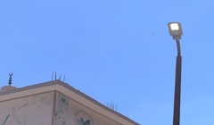 تركيب كشافات انارة بمساكن المحمودية