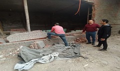التصدي لظاهرة المباني المخالفة بنطاق الحي