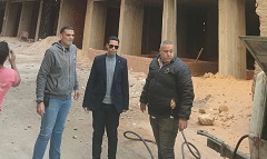 متابعة الاعمال اليومية بنطاق الحي 