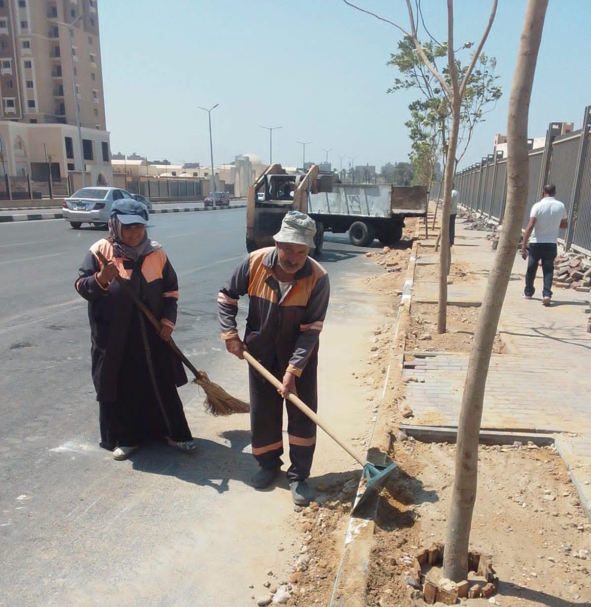 رفع منظومة النظافة بالفسطاط والفواخير وعين الصيرة