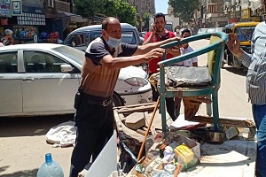 رفع كفاءة واستعادة المظهر الحضاري لشوارع حي عين شمس