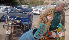 رفع اشغالات سوبر ماركت بعمارة المقاولون العرب