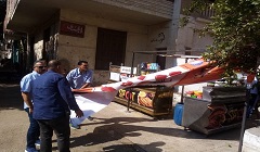 التصدي لظاهرة الاشغالات بنطاق الحي 
