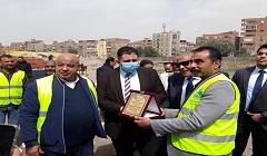 جولة ميدانية بأحياء المنطقة الشمالية لمتابعة سير العمل 