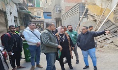 حملة لقطع المرافق عن عقارات الخطورة الداهمة