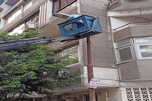 حملة لرفع كفاءه الإنارة بشوارع الحي
