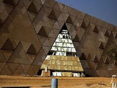 إنجاز نحو 94.5 % من أعمال المتحف المصري الكبير