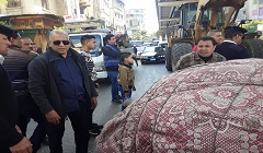 حملة مكبرة لرفع الإشغالات بالحي