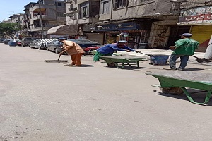 رفع كفاءة شوارع الحي
