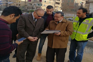 محافظ القاهرة يتفقد أعمال تطوير محور عباس العقاد1.jpg