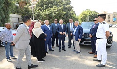 Cairo Governor inspects development work of Ahmad Zaki Street