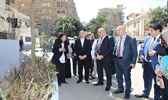 Cairo Gov. follows up on initiative for planting trees in Zamalek