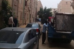 اصلاح كابلات ارضية بشارع اسماعيل وهبه