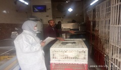 حملات بتطبيق الاجراءات الاحترازية تحسبًا لتفشي فيروس انفلونزا الطيور